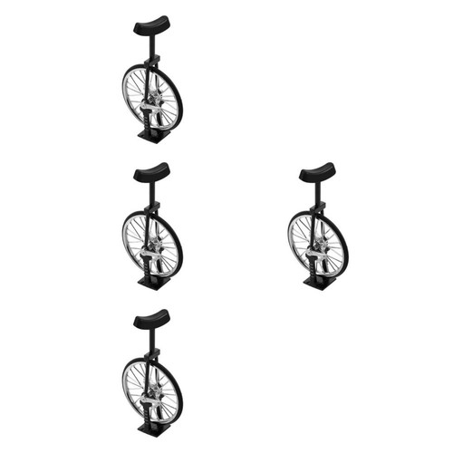 4pcs alloy mini - alloy, unicycle