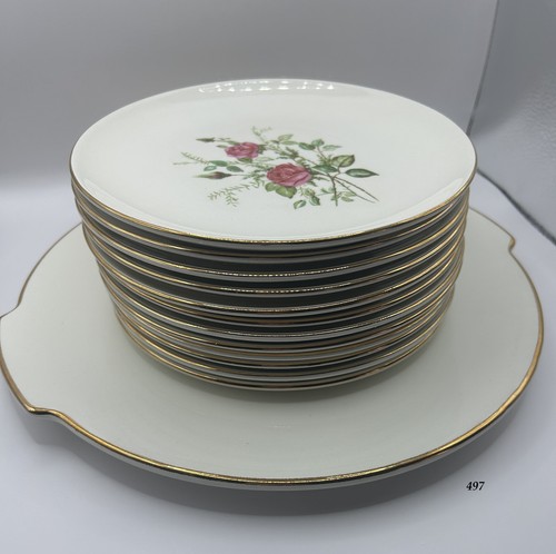 Service gâteau faïence - à,
