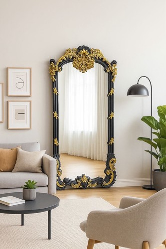 Grande baroque miroir luxe - baroque,
