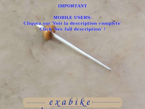 Aiguille carburateur pour - aiguille, de