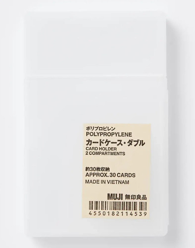 Muji card case - muji,