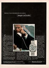 Jaeger-LeCoultre Montre Memovox Publicité 1 Page 1971 Originale