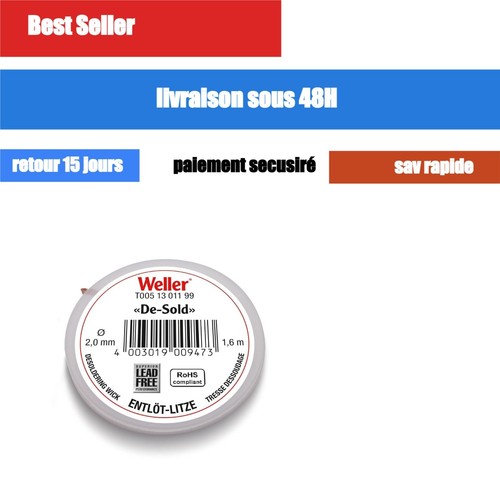 Weller t0051301199 tresse - tresse, à