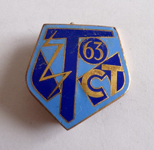 INSIGNE MILITAIRE 63°