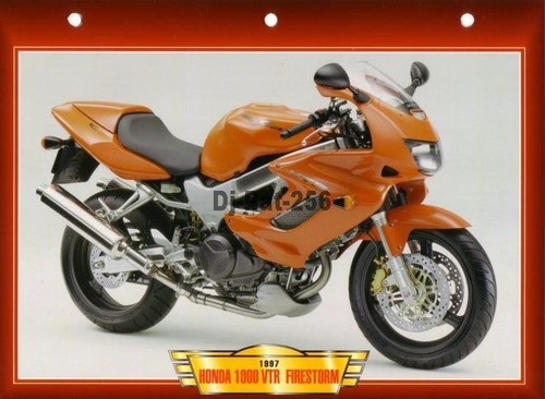 Fiche moto honda - fiche, 1000