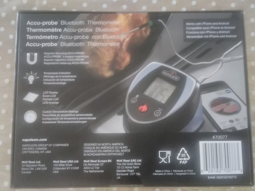Thermomètre cuisson weber - de,