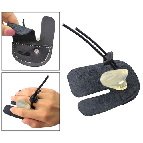 Tir arc finger tab - finger,
