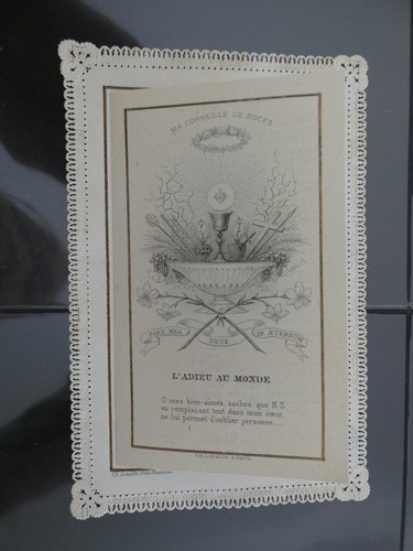 Image pieuse volet adieu - image,