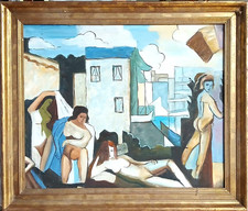 huile sur toile -   SAINT