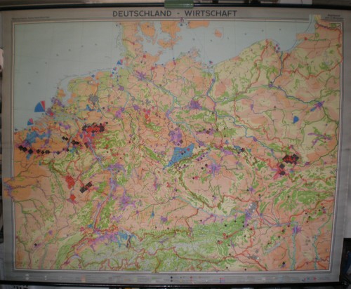 Carte murale scolaire - murale,