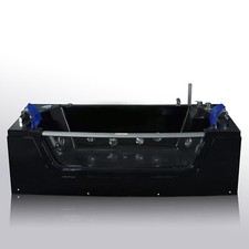 BAIGNOIRE BALNEO NOIR  180 x 90 cm Jamaica