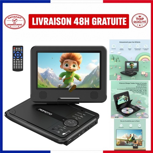 Lecteur dvd portable voiture - portable,