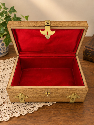 Coffret ancien bois - 🧰,