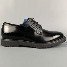 PAUL SMITH Taille US 10 /UK 9 Chaussures à Lacets en Cuir Noir