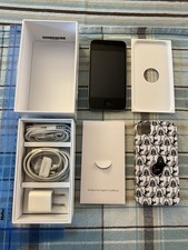 Apple iPhone 4s 16GB Black Model A1387 MC922LL/A with box + phone case WORKS