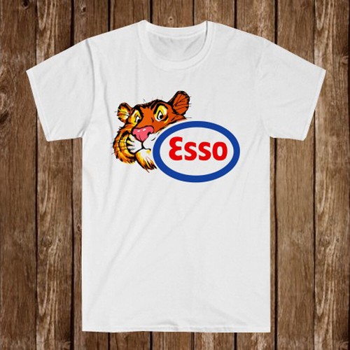 Esso oil tiger men size - esso, men's