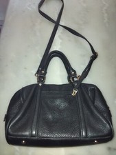 sac Fushia forme bowling noir