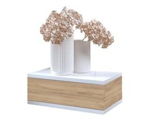 Armoire de chevet BDW - table de chevet suspendue avec tiroir - chambre à...