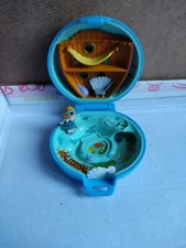 Polly pocket Jeweled sea 1992 + doll Bluebird