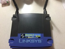 Linksys WRT54GS 2.4 GHz 54 Mbps 10/100 Wireless Broadband Router, Used, Free Sh 
