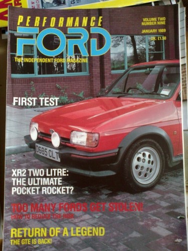 Performance ford january 1989 - performance,