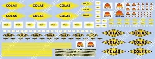 Planche train colas - train,