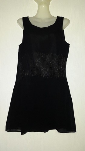 Nitya robe noire fluide - robe,