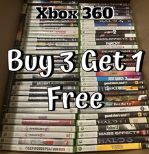 Buy 3 Get 1 Free -Microsoft Xbox 360 - Video Game Lot - Pick & Choose ?