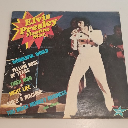 Elvis presley flaming - presley,