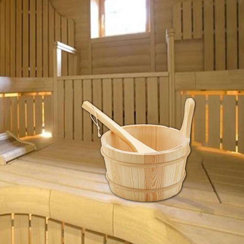 Seau sauna avec louche - seau,