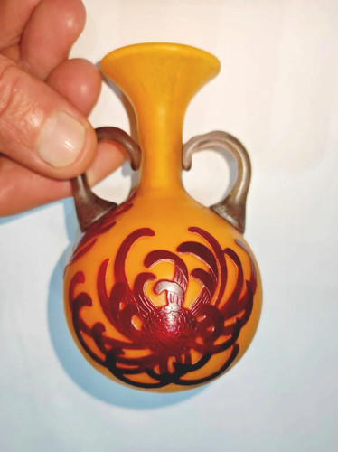 émile galle vases miniature