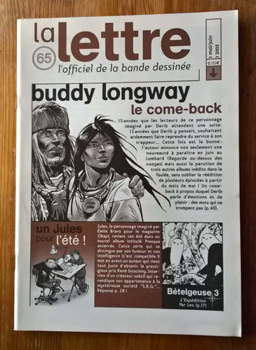 Lettre dargaud 65 - de, n°