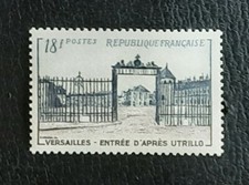 France 1954 Grille d'entrée