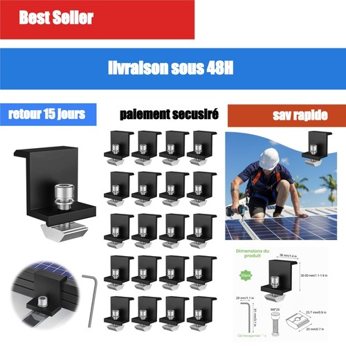 Supports panneau solaire - supports,
