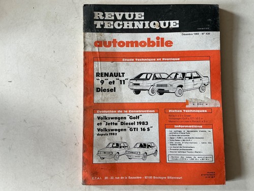 Rta revue technique automobile - revue,