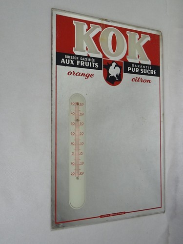 Ancien miroir publicitaire - ancien,