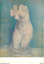 Art - Painting - Nude - Vincent Van Gogh - Study after a plaster cast - st