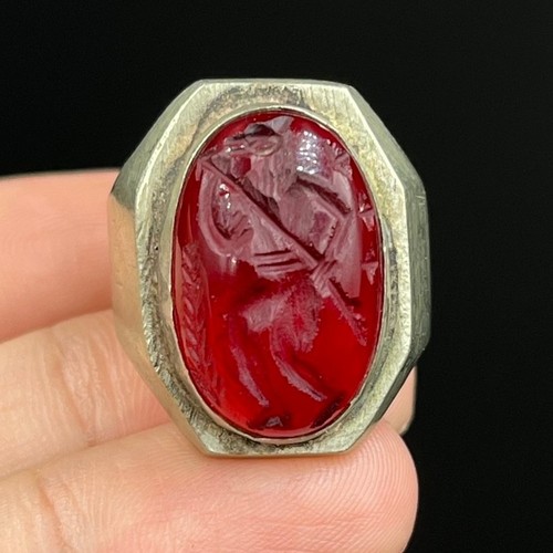 Ancienne bague romaine - , en