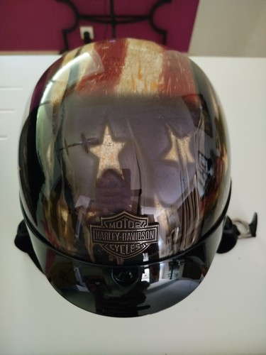 Harley davidson demi - davidson, casque