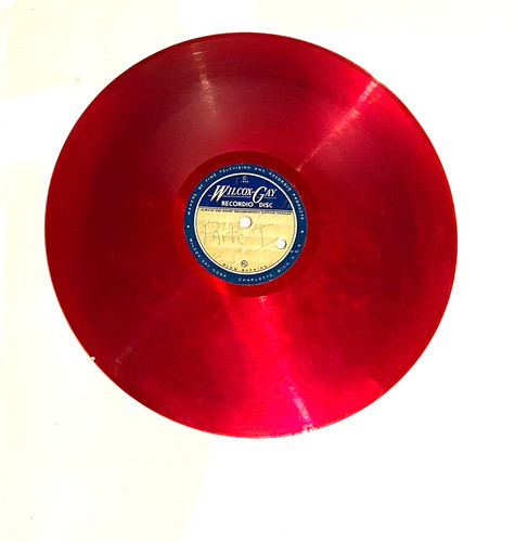 Disque tours autoproduit - 78,