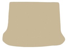 Beige Tapis de coffre velour