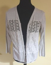 Gilet neuf gris clair en coton