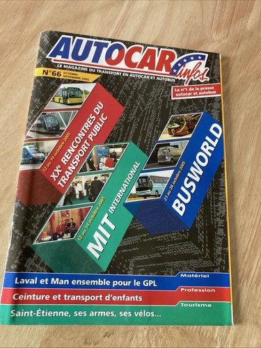 Autocar autobus 66 2005 - autocar,
