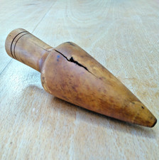 Toupie de plombier en bois de