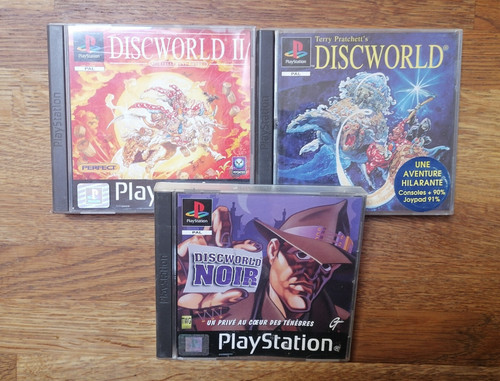 Lot discworld et - et, noir
