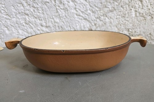 Plat fonte émaillée - plat,