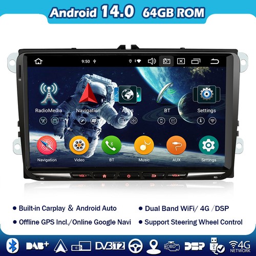 64gb android autoradio - 4+64gb,