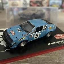 Miniature Altaya Ixo 1/43 Alpine Renault A310 Rallye Monte Carlo 1975 Thérier