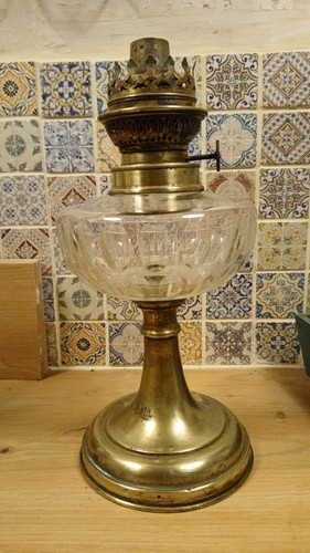 Lampe pétrole ancienne - lampe, en