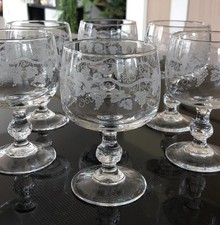 6 verres à vin rouge ARC
